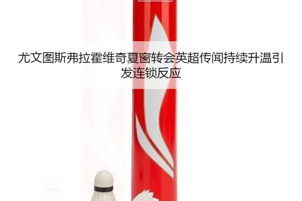 尤文图斯弗拉霍维奇夏窗转会英超传闻持续升温引发连锁反应